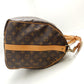 Louis Vuitton Monogram Keepall Bandouliere 50 Boston Bag Brown