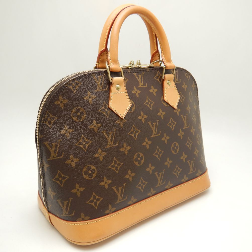 Louis Vuitton Monogram Alma Handbag Brown