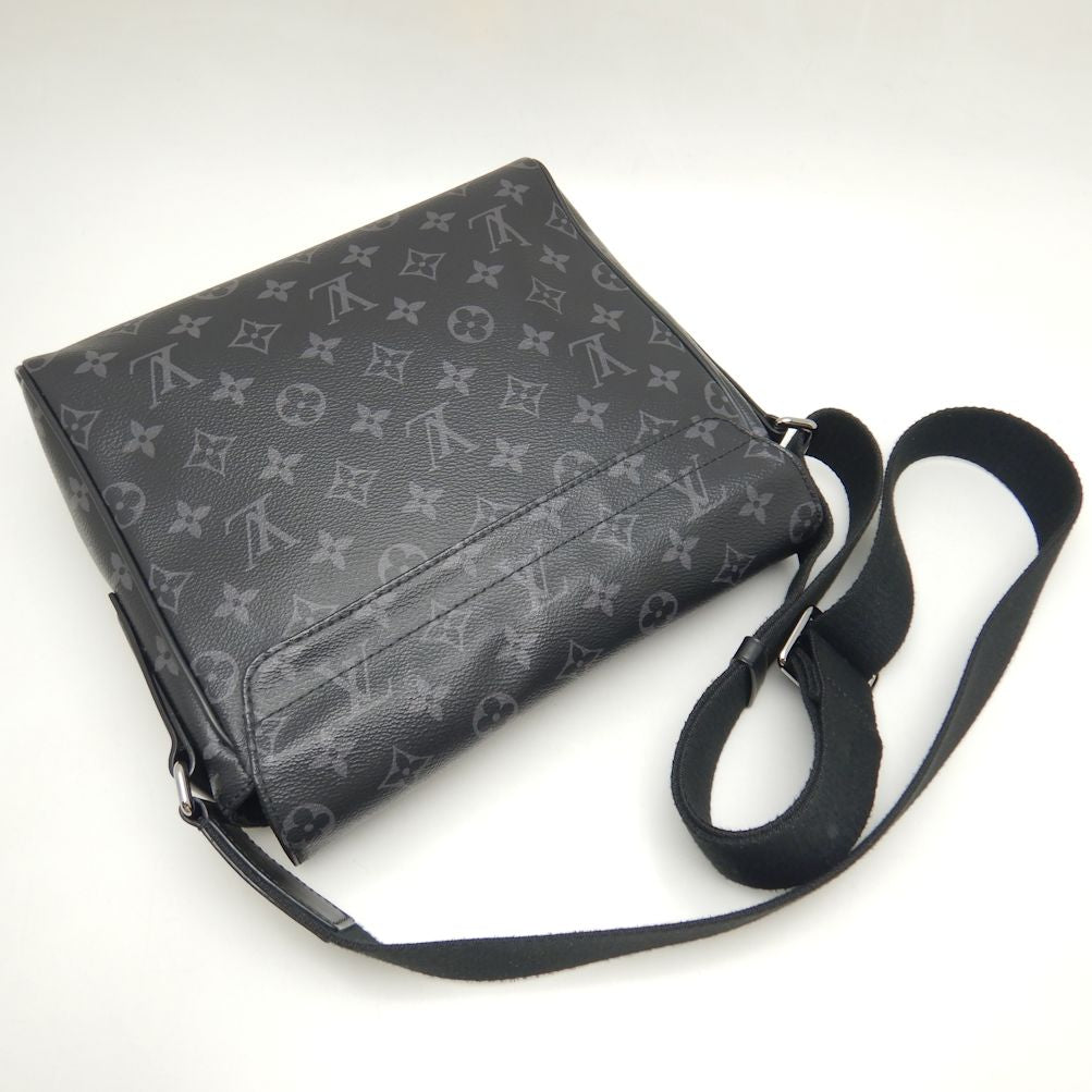 Louis Vuitton District PM Shoulder Bag Monogram Eclipse Black