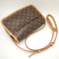 Louis Vuitton Monogram Sologne Shoulder Bag Brown