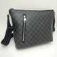 Louis Vuitton Damier Graphite Mick PM Shoulder Bag Black