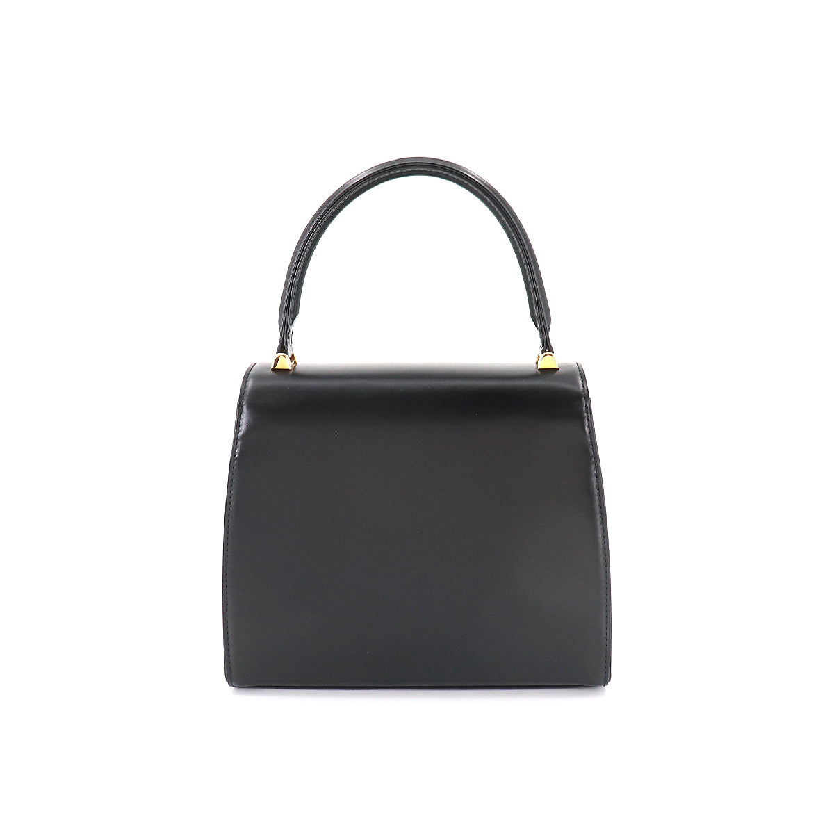 Louis Vuitton Opera Athens Hand Bag Leather Noir Black Gold Metal Fittings