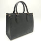 Louis Vuitton On The Go PM Tote Bag Monogram Emplant Noir