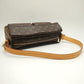 Louis Vuitton Monogram Viva Cite MM Shoulder Bag Brown
