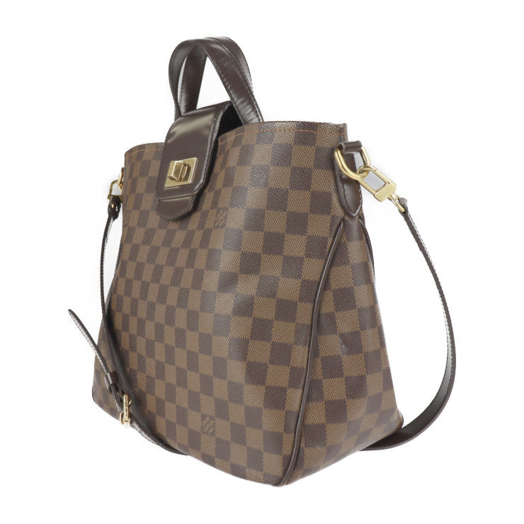 Louis Vuitton Cover Roseberry Handbag Damier Canvas Leather