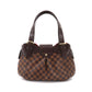 Louis Vuitton Damier Sistina PM Shoulder Bag Ebene Gold Metal Fittings