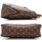 Louis Vuitton Odeon NM MM Monogram Shoulder Bag Brown Noir