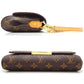 Louis Vuitton Monogram Favorite PM Crossbody Shoulder Bag Brown