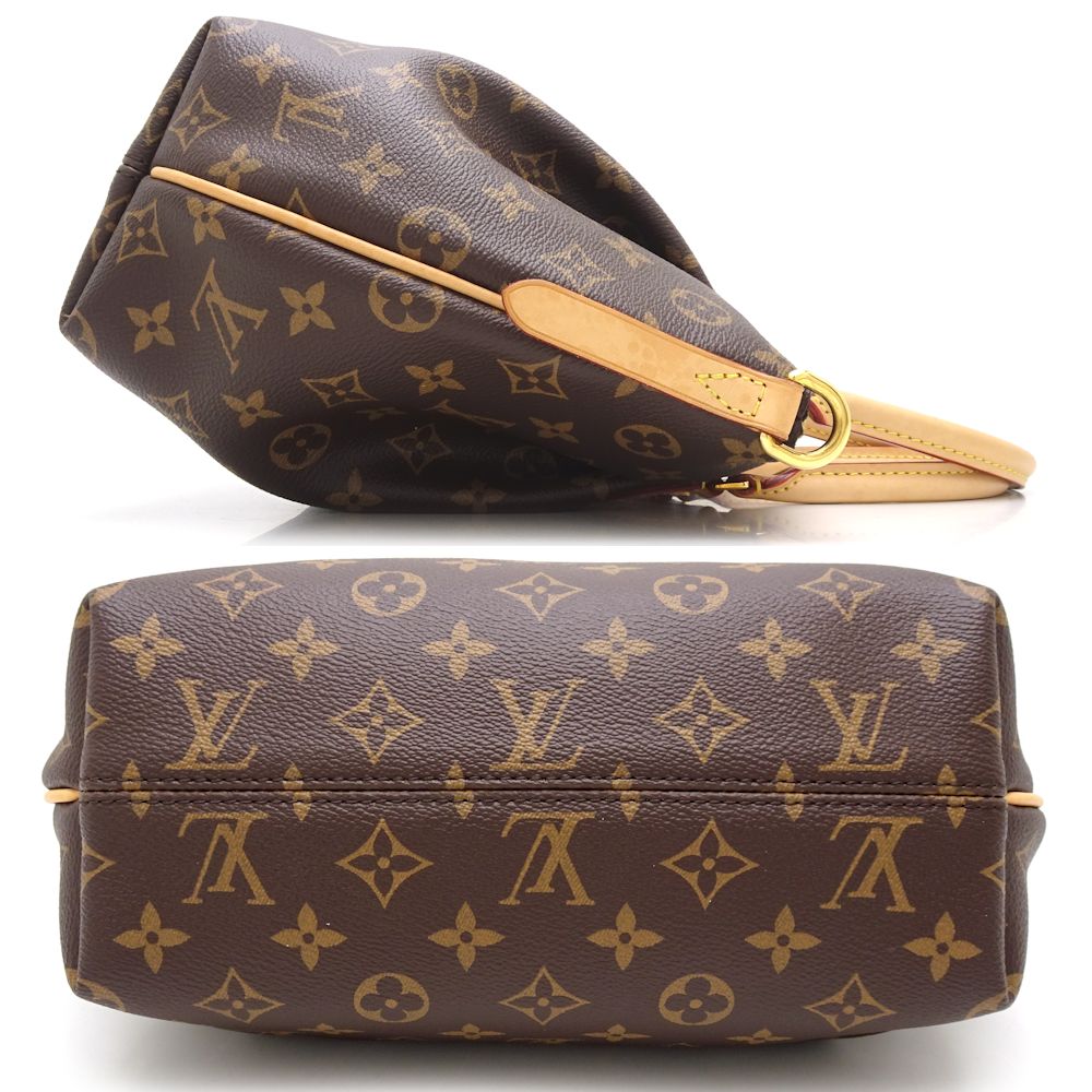 Louis Vuitton Monogram Turenne PM Shoulder Bag Brown
