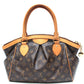 Louis Vuitton Tipoli PM Monogram Handbag Brown