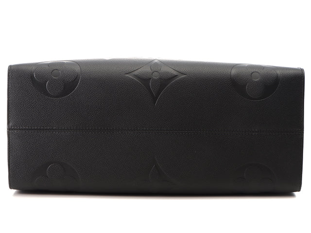 Louis Vuitton On The Go GM Monogram Implant Noir