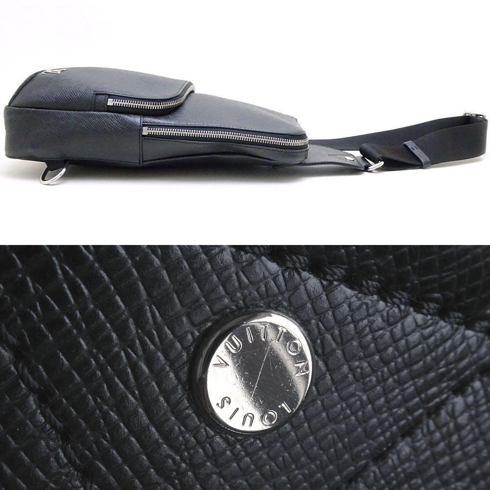 Louis Vuitton Taiga Body Bag Black