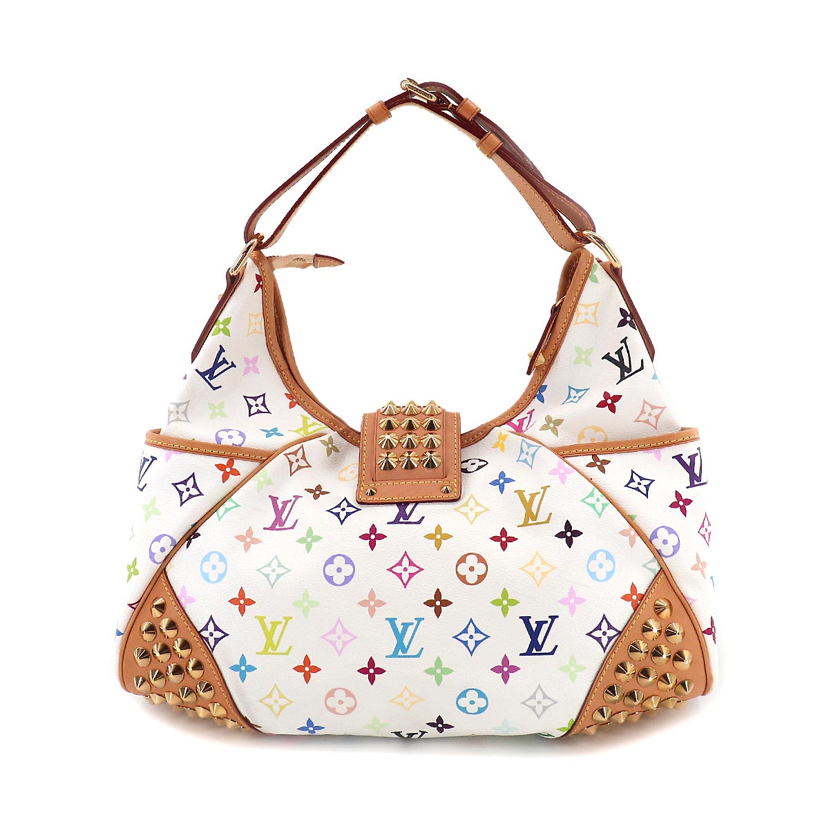 Louis Vuitton Monogram Multicolor Chrissie MM Shoulder Bag Bron