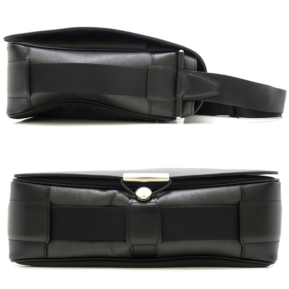 Louis Vuitton Taiga Crossbody Shoulder Bag Ardoise