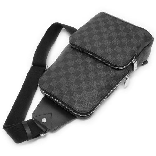 Louis Vuitton Damier Graphite Avenue Sling Bag Black