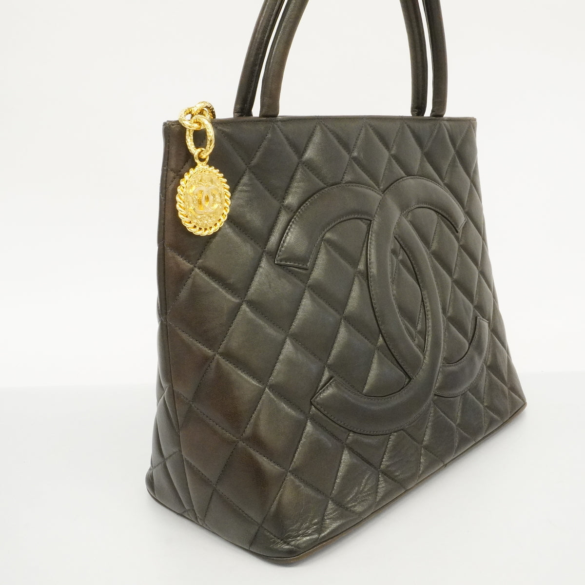 Chanel Tote Bag Lambskin Black