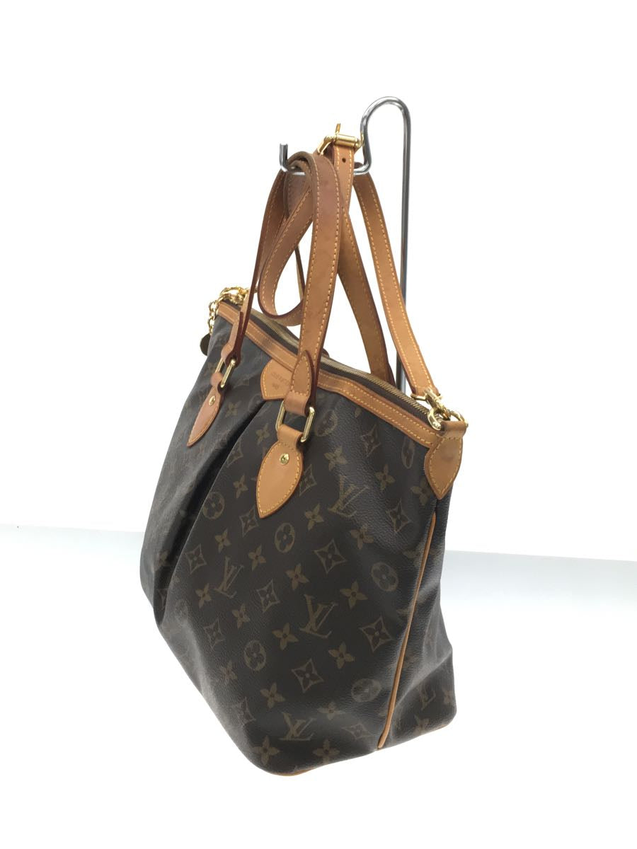 Louis Vuitton Palermo PM Monogram Hand Bag Brown PVC