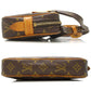 Louis Vuitton Monogram Marly Bandouliere Crossbody Brown
