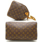 Louis Vuitton Monogram Speedy 30 Handbag Brown