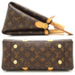 Louis Vuitton Monogram Soufflot BB 2Way Bag Brown