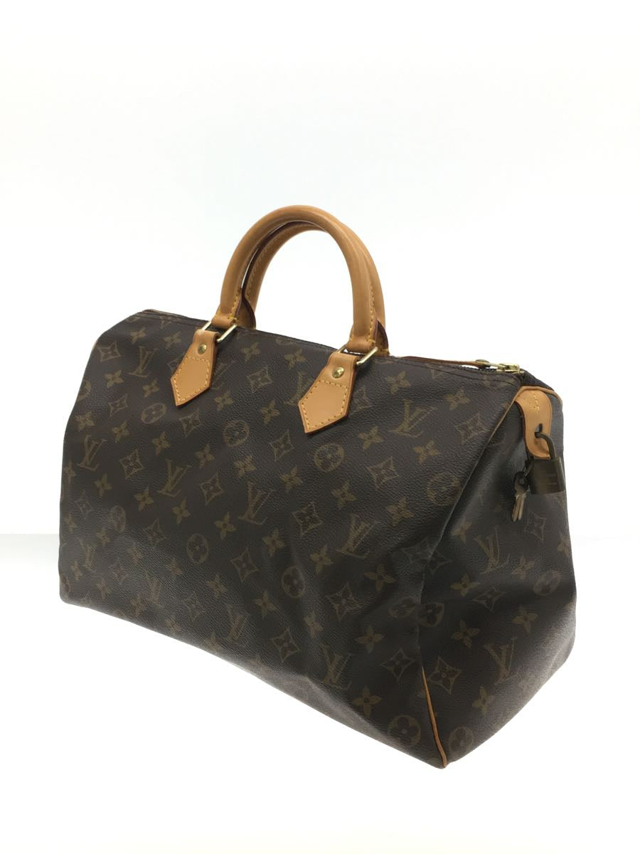 Louis Vuitton Speedy 35 Monogram Hand Bag PVC Brown