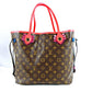 Louis Vuitton Monogram Neverfull MM Totem Tote Bag