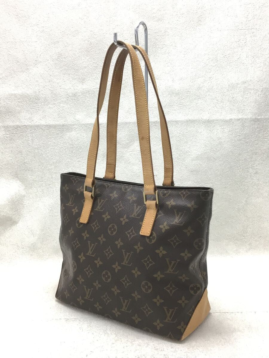 Louis Vuitton Hippopo Monogram Hand Bag PVC Brown