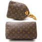 Louis Vuitton Monogram Speedy 25 Handbag Brown