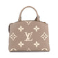 Louis Vuitton Bicolor Emplant Petit Palais PM Shoulder Bag Leather Tourtiere