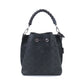 Louis Vuitton Mahina Muria 2 Way Hand Shoulder Bag Leather Noir