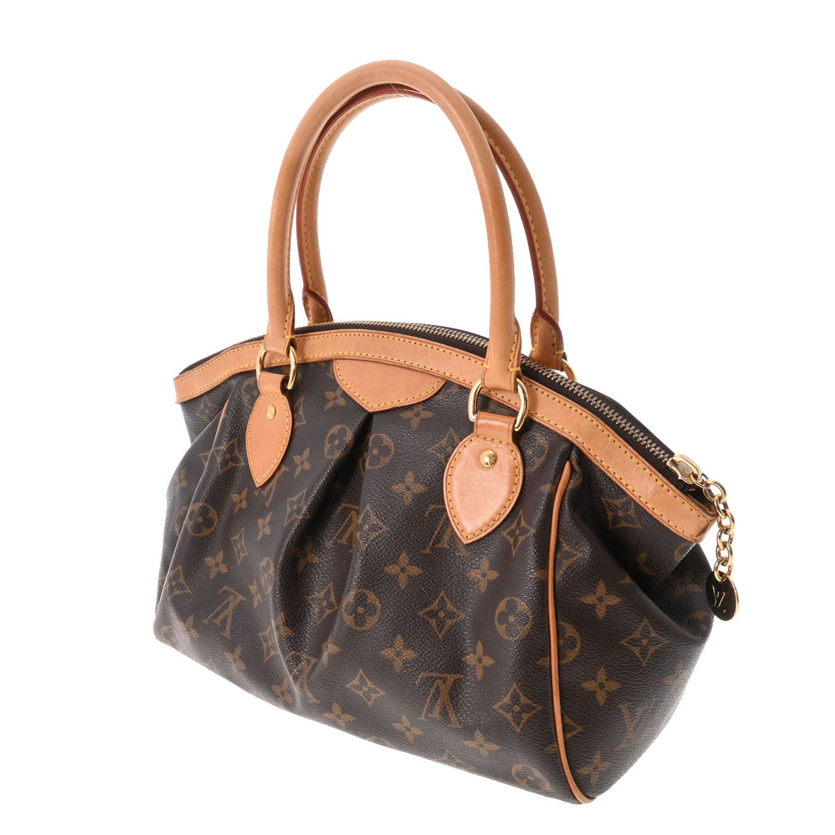 Louis Vuitton Monogram Tivoli PM Brown Monogram Canvas Handbag