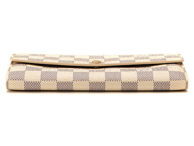 Louis Vuitton Damier Azur Portefeuille Sarah Long Wallet