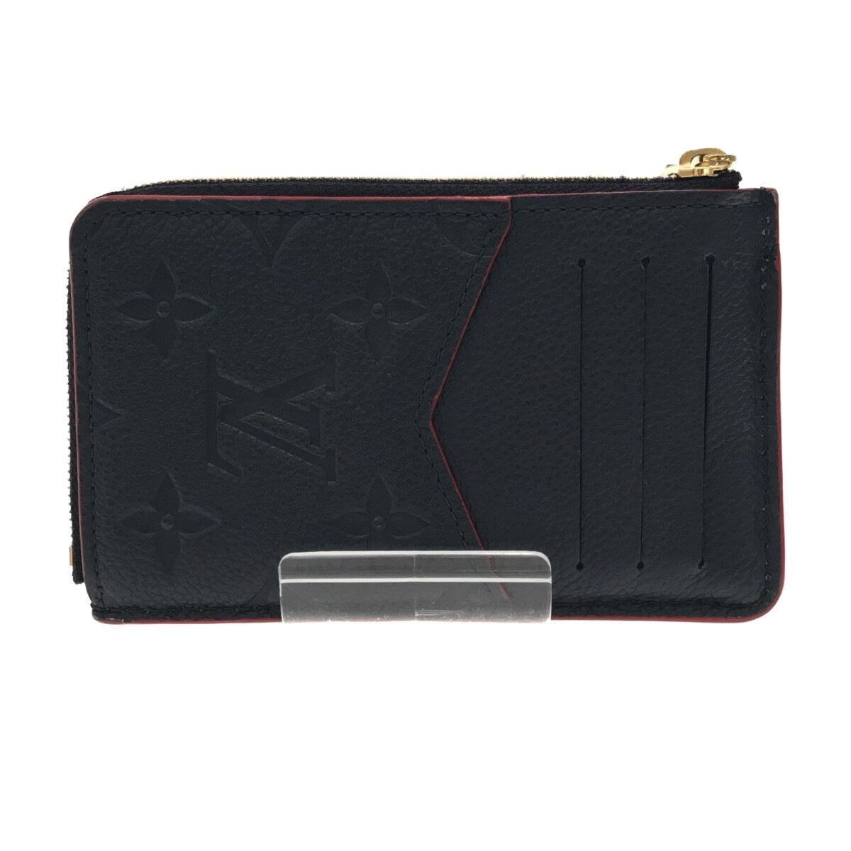 Louis Vuitton Porto Cartrecto Verso Coin Case Marine Rouge Monogram