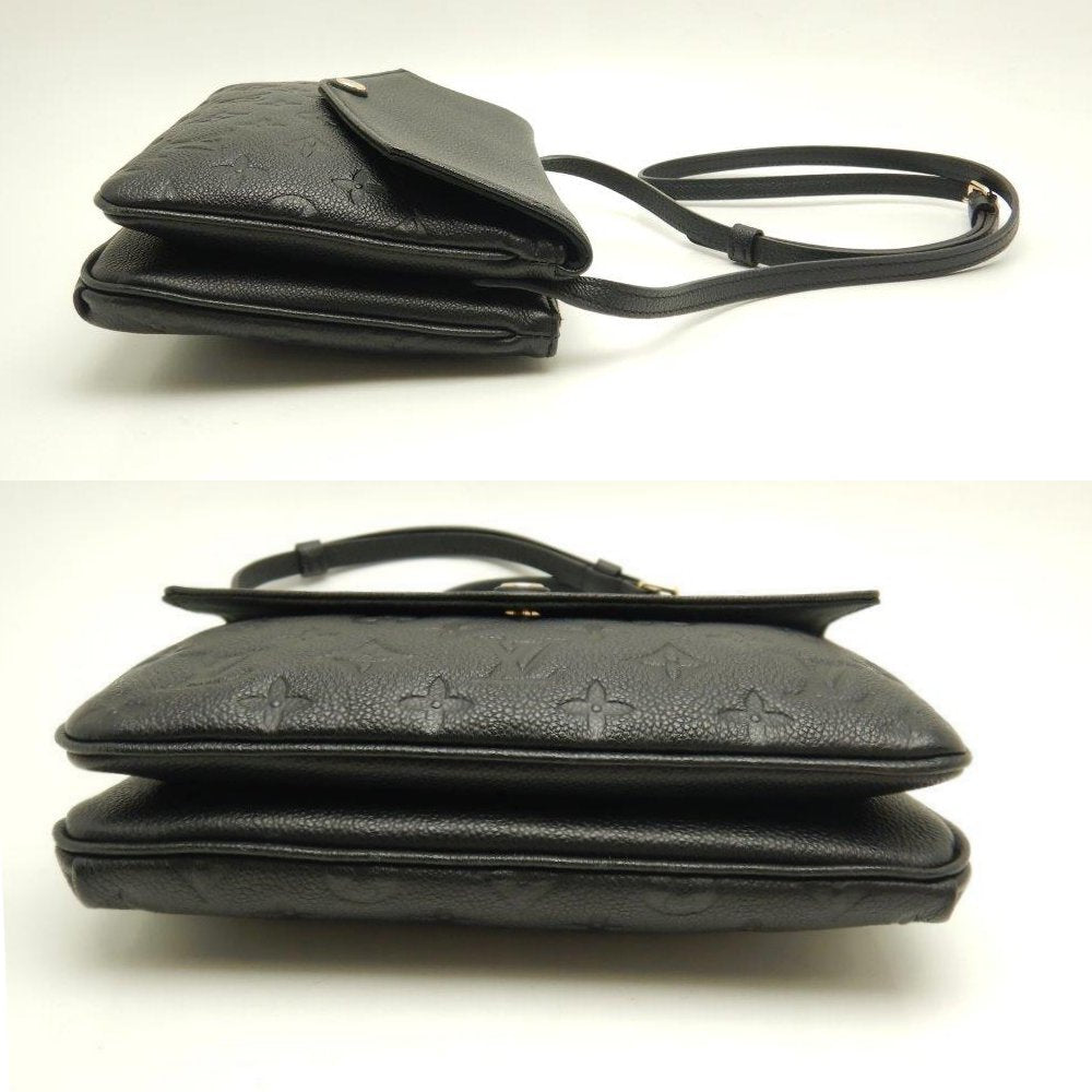 Louis Vuitton  Emplant Twice Noir Diagonal Shoulder Bag Black