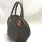 Louis Vuitton Ellipse PM Hand Bag Monogram PVC Brown