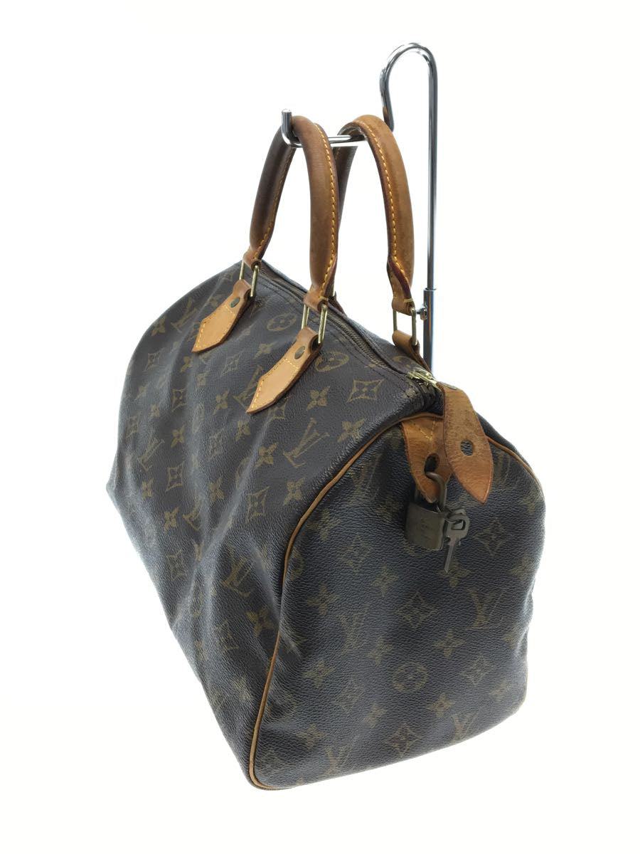Louis Vuitton Speedy 30 Hand Bag Monogram PVC Brown