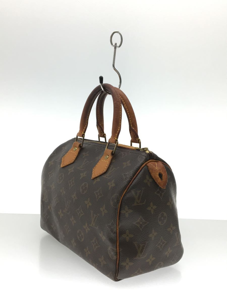 Louis Vuitton Speedy 25 Hand Bag Monogram PVC Brown