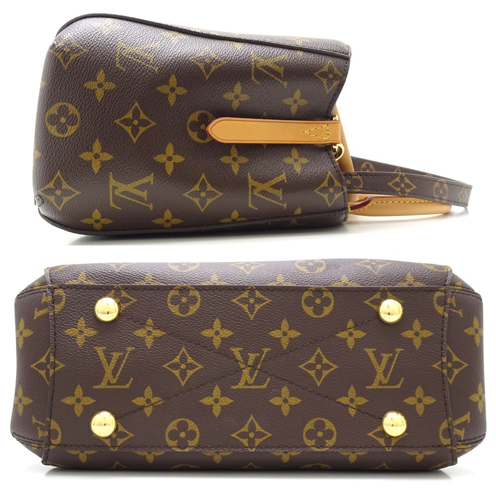 Louis Vuitton Monogram Montaigne BB 2Way Bag Brown