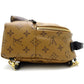 Louis Vuitton Palm Springs Backpack Mini Monogram Reverse Brown