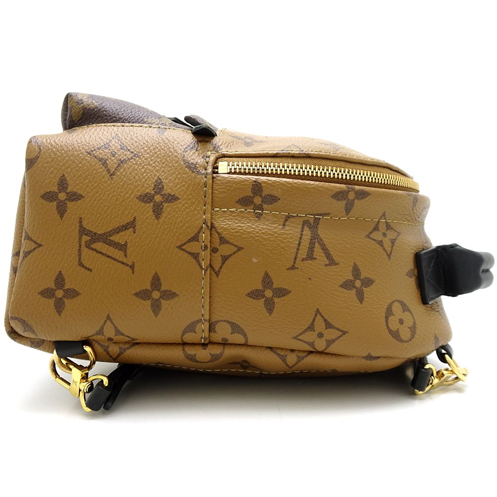 Louis Vuitton Palm Springs Backpack Mini Monogram Reverse Brown