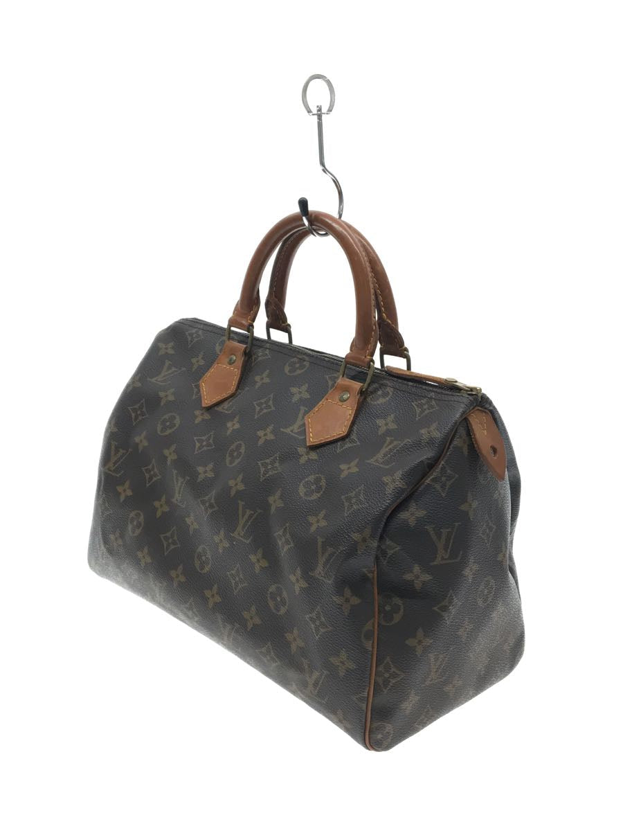 Louis Vuitton Speedy 30 Hand Bag Monogram PVC Brown