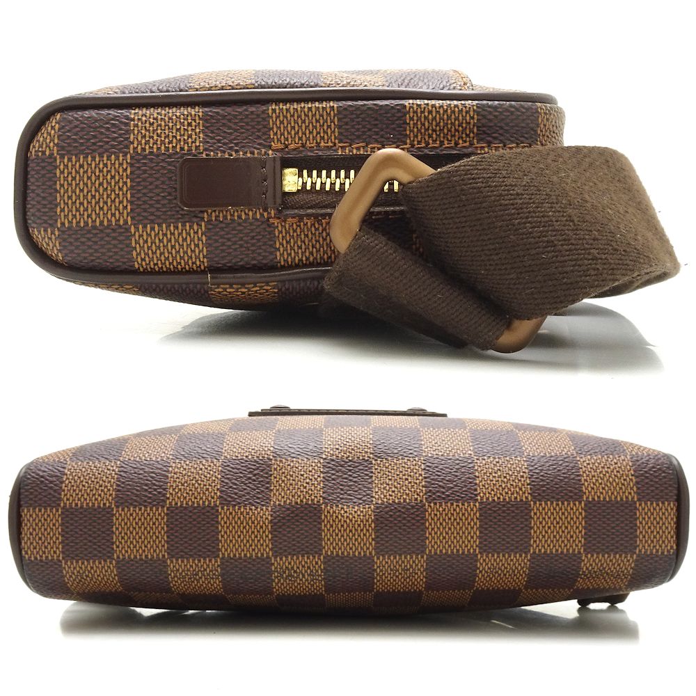 Louis Vuitton Damier Bum Bag Brooklyn Body Bag Brown