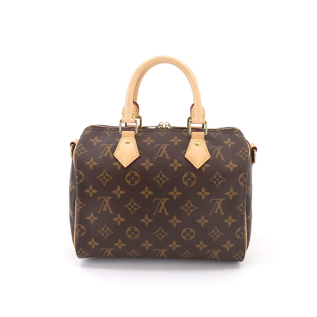 Louis Vuitton Monogram Speedy Bandouliere 25 Shoulder Bag Brown