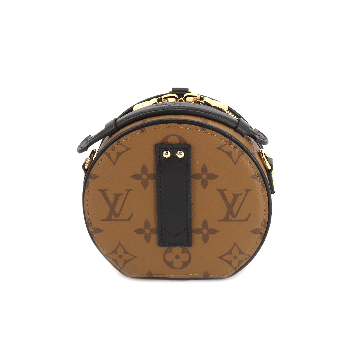 Louis Vuitton Monogram Reverse Mini Boite Chapeau Shoulder Bag Brown