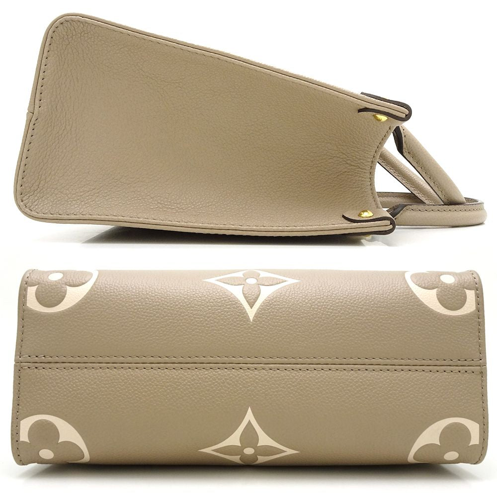 Louis Vuitton Onthego PM Shoulder Bag Monogram Tourtrell Creme