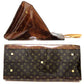Louis Vuitton Monogram Hippo Cruise Tote Bag Brown