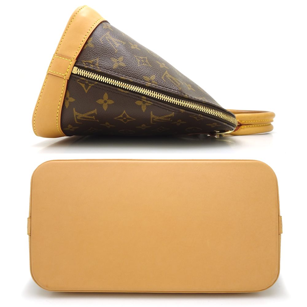 Louis Vuitton Monogram Alma Handbag Brown