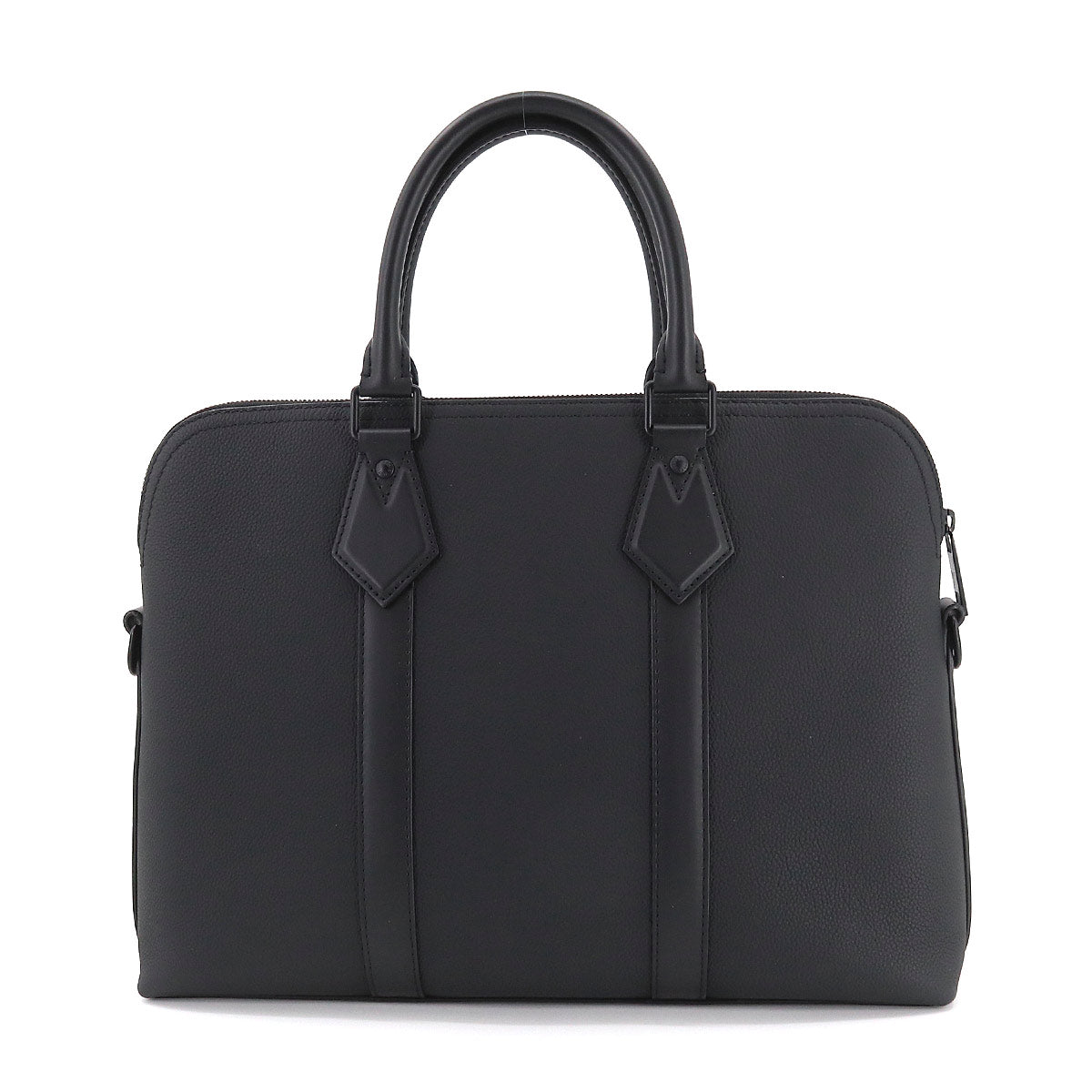 Louis Vuitton Aerogram Takeoff Shoulder Bag Leather Black