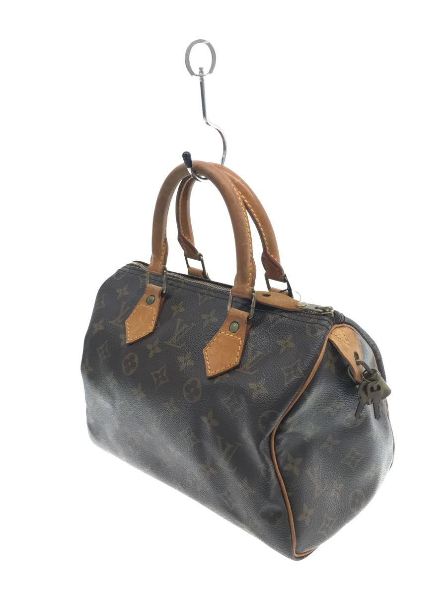 Louis Vuitton Speedy 25 Hand Bag Monogram PVC Brown