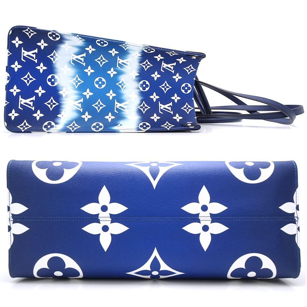 Louis Vuitton On The Go GM Tote Bag Blue
